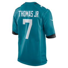 Brian Thomas Jr Jacksonville Jaguars Player Game Jersey - Teal Jerseys