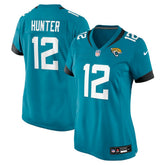 Travis Hunter Jacksonville Jaguars Women's 2025 NFL Draft First Round Pick Team Game Player Jersey - Teal Jerseys