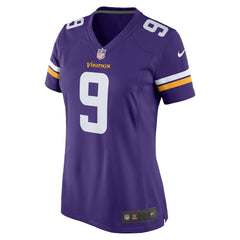 J.J. McCarthy Minnesota Vikings Women's Player Game Jersey - Purple Jerseys