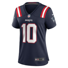 Drake Maye New England Patriots Women's Player Game Jersey - Navy Jerseys