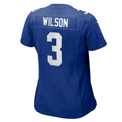 Russell Wilson New York Giants Women's Game Jersey - Royal Jerseys