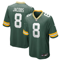 Josh Jacobs Green Bay Packers Team Game Jersey - Green Jerseys