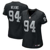 Christian Wilkins Las Vegas Raiders Women's Team Game Jersey - Black Jerseys