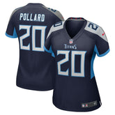 Tony Pollard Tennessee Titans Women's Game Player Jersey - Navy Jerseys