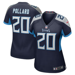Tony Pollard Tennessee Titans Women's Game Player Jersey - Navy Jerseys