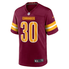 Austin Ekeler Washington Commanders Game Player Jersey - Burgundy Jerseys