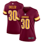 Austin Ekeler Washington Commanders Women's Game Player Jersey - Burgundy Jerseys