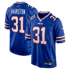 Maxwell Hairston Buffalo Bills 2025 NFL Draft First Round Pick Game Jersey - Royal Jerseys