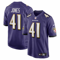 Dre'Mont Jones Baltimore Ravens Team Game Jersey - Purple Jerseys