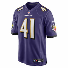 Dre'Mont Jones Baltimore Ravens Team Game Jersey - Purple Jerseys