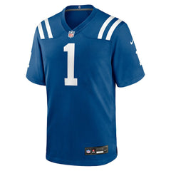 Ahmad Sauce Gardner Indianapolis Colts Team Game Jersey - Royal Jerseys