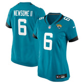 Greg Newsome II Jacksonville Jaguars Women's Team Game Jersey - Teal Jerseys