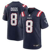 Stefon Diggs New England Patriots Game Jersey - Navy Jerseys