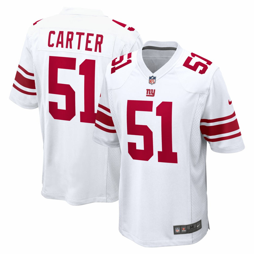Abdul Carter New York Giants First Round Pick Game Jersey - White Jerseys