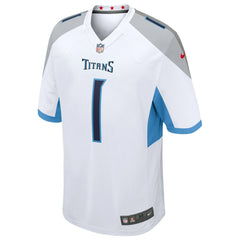 Cameron Ward Tennessee Titans 2025 NFL Draft First Round Pick Game Jersey - White Jerseys