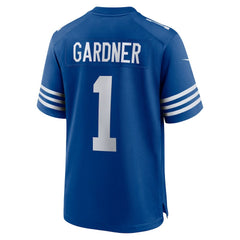 Ahmad Sauce Gardner Indianapolis Colts Alternate Game Jersey - Royal Jerseys