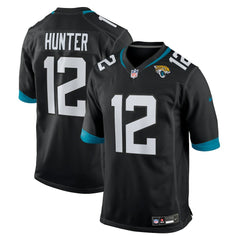 Travis Hunter Jacksonville Jaguars 2025 NFL Draft First Round Pick Alternate Game Player Jersey - Black Jerseys