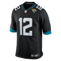 Travis Hunter Jacksonville Jaguars 2025 NFL Draft First Round Pick Alternate Game Player Jersey - Black Jerseys