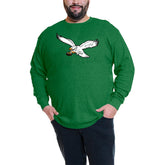 Jalen Hurts Philadelphia Eagles Big & Tall Thermal Waffle Long Sleeve T-Shirt - Kelly Green T-shirts