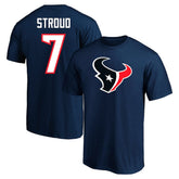 C.J. Stroud Houston Texans Big & Tall Player Name & Number T-Shirt - Navy T-shirts