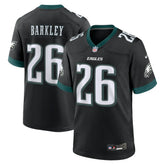 Saquon Barkley Philadelphia Eagles Alternate Game Jersey - Black Jerseys