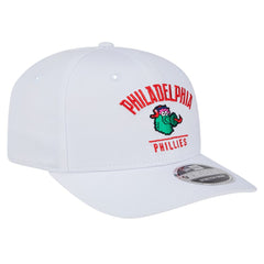 Philadelphia Phillies New Era City Arch Phanatic 9SEVENTY Stretch-Snap Adjustable Hat - White Hats