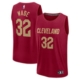 Dean Wade Cleveland Cavaliers Fast Break Player Jersey Icon Editi- Wine - Fanatics