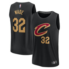 Dean Wade Cleveland Cavaliers Youth Fast Break Replica Player Jersey Statement Editi- Black - Fanatics