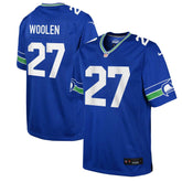 12th Fan Seattle Seahawks Youth Game Jersey - Royal Jerseys