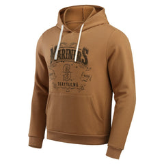 Seattle Mariners Darius Rucker Collection by Fanatics Camp Fleece Pullover Hoodie - Tan Hoodies