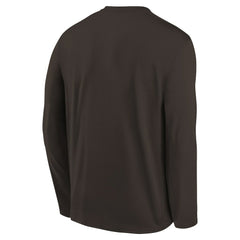 Cleveland Browns Preschool Legend Icon Long Sleeve T-Shirt - Brown T-shirts