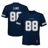 CeeDee Lamb Dallas Cowboys Youth Replica Player Jersey - Navy Jerseys