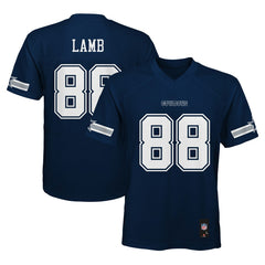CeeDee Lamb Dallas Cowboys Youth Replica Player Jersey - Navy Jerseys