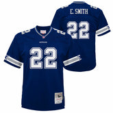 Emmitt Smith Dallas Cowboys Youth 1996 Legacy Jersey - Navy Jerseys