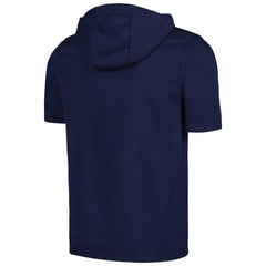 Cleveland Guardians Levelwear Recruit Short Sleeve Full-Zip Hoodie - Navy Hoodies