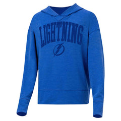 Tampa Bay Lightning Concepts Sport Women's Volley Pullover Hoodie - Blue | US 201398087