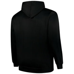 Carolina Panthers Big & Tall Fleece Pullover Hoodie - Black Hoodies