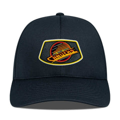 Vancouver Canucks Levelwear Retro Skylight Zephyr Adjustable Hat - Black | US 201398264