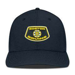Boston Bruins Levelwear Retro Skylight Rise Flex Hat - Black | US 201398276