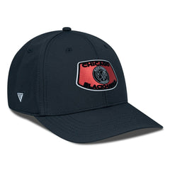 Chicago Blackhawks Levelwear Retro Skylight Rise Flex Hat - Black | US 201398277