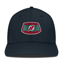 New Jersey Devils Levelwear Retro Skylight Rise Flex Hat - Black | US 201398285