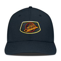 Vancouver Canucks Levelwear Retro Skylight Rise Flex Hat - Black | US 201398290