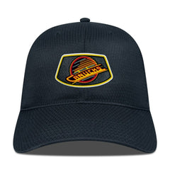 Vancouver Canucks Levelwear Retro Skylight Matrix Adjustable Hat - Black | US 201398308