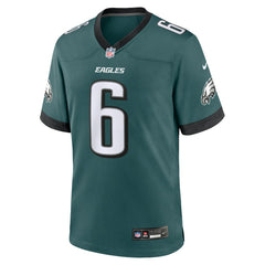 DeVonta Smith Philadelphia Eagles Team Game Jersey - Midnight Green Jerseys