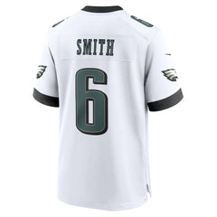 DeVonta Smith Philadelphia Eagles White Game Jersey - White Jerseys