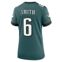 DeVonta Smith Philadelphia Eagles Women's Team Game Jersey - Midnight Green Jerseys