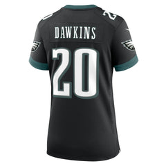 Brian Dawkins Philadelphia Eagles Women's Alternate Game Jersey - Black Jerseys