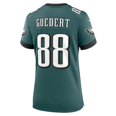 Dallas Goedert Philadelphia Eagles Women's Team Game Jersey - Midnight Green Jerseys