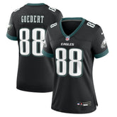 Dallas Goedert Philadelphia Eagles Women's Alternate Game Jersey - Black Jerseys