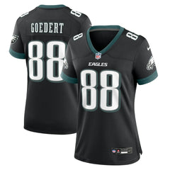 Dallas Goedert Philadelphia Eagles Women's Alternate Game Jersey - Black Jerseys